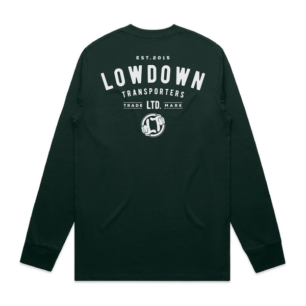 OG long sleeve tee - Pine Green