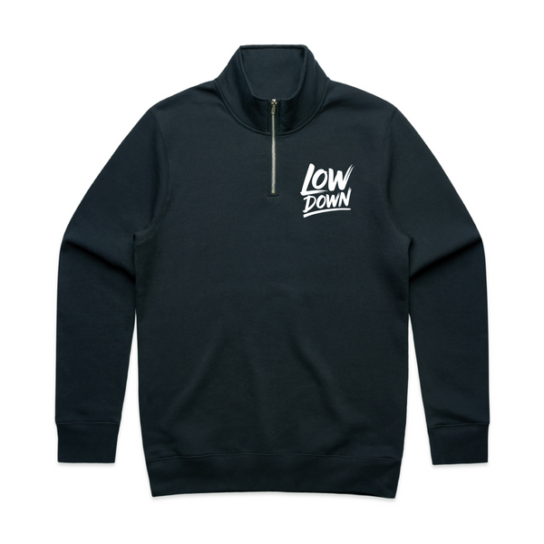 LowDown Quarter Zip Crew - Navy