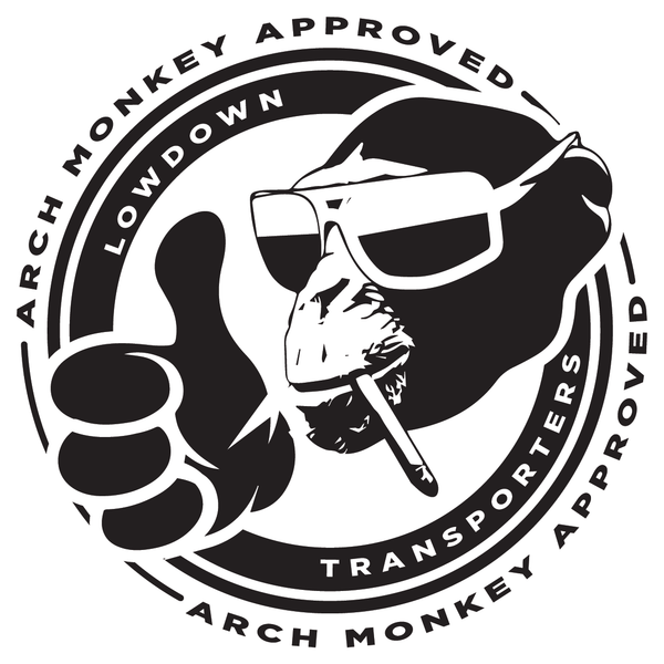 Arch Monkey Sticker