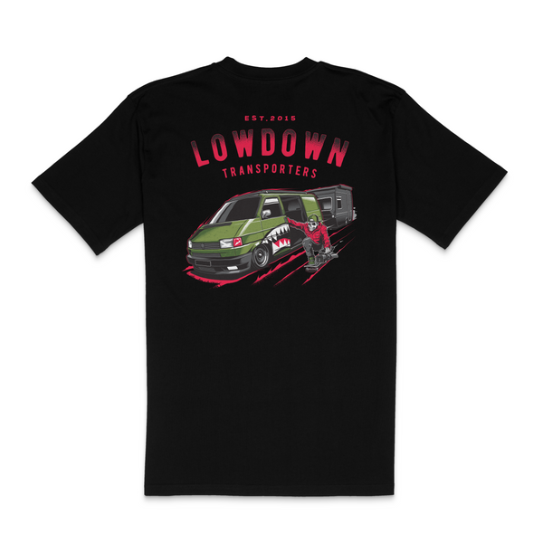 Like hell tee - black