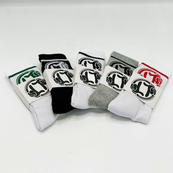 Lowdown crew socks