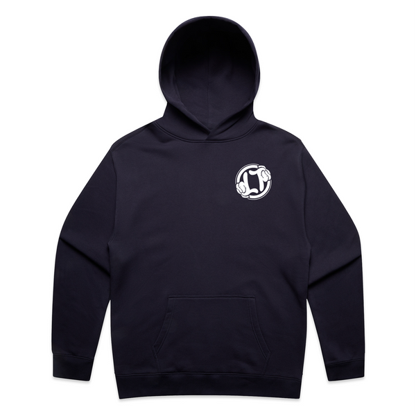 Basic hoodie - Ink Blue