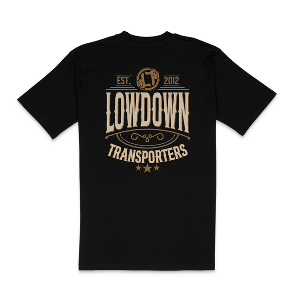 Western tee - Black