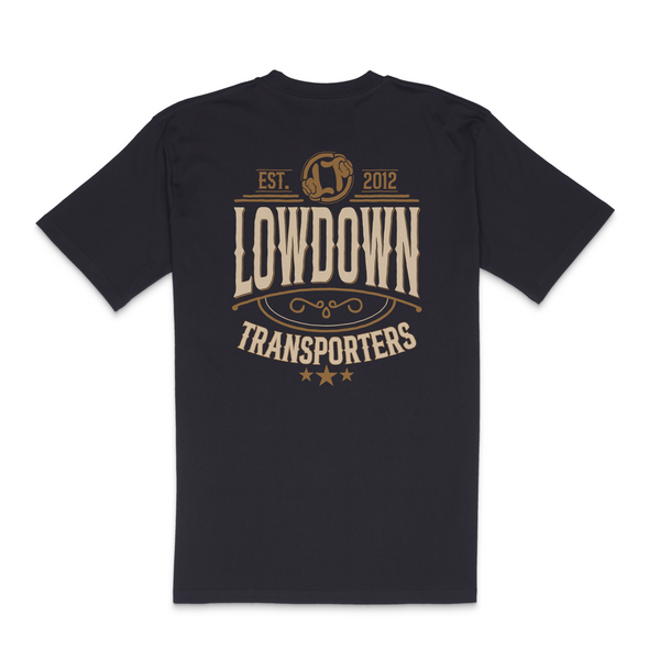 Western tee - Ink blue