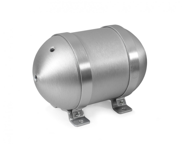 1.0 Gallon Seamless Aluminium Air Tank (5x NPT Ports, 200 PSI Rated